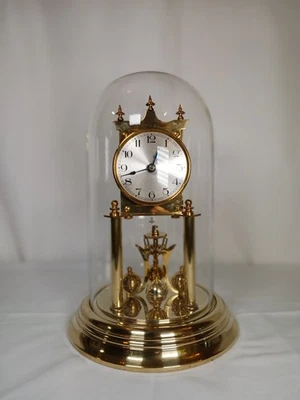 Kern and Link German 400 Day Anniversary Glass Dome Clock. 1932. - Image 1 of 4