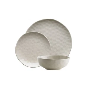 Ecology - Oatmeal Speckle 12pc Dinnerset - Premium Stoneware - Picture 1 of 5