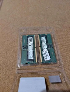 SAMSUNG DDR5 Ram (2x 8g) 16go 5600MHZ Pour PC PORTABLE Utiliser Quelques Fois. - Afbeelding 1 van 2