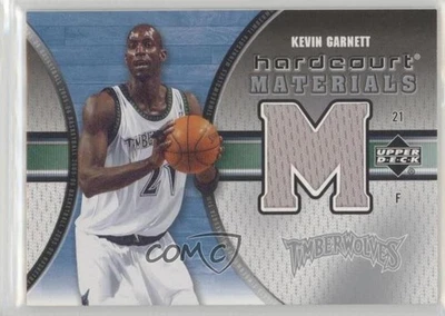 2005-06 Upper Deck Hardcourt Hardwood Materials Kevin Garnett #HM-KG HOF - Image 1 of 2