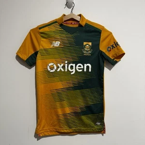 South Africa Proteas Cricket Youth Jersey Shirt Size M 12 Years New Balance - Picture 1 of 8