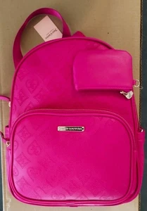 Zaino Juicy Couture Word Play con portamonete - Raspberry Tart nuovo con etichette - Foto 1 di 4