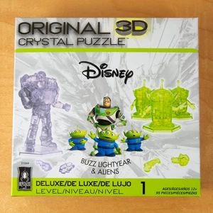 Buzz Lightyear & Aliens - Deluxe 95 Piece Original 3d Crystal Puzzle - Disney - Picture 1 of 3