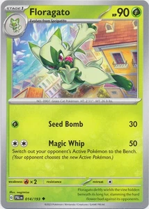 Floragato - 014/193 - Paldea poco común evolucionada casi como nueva - Imagen 1 de 1