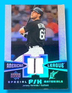 JEREMY HERMIDA 2006 UPPER DECK SPECIAL F/X MATERIALS GAME-USED JERSEY PATCH - Picture 1 of 1