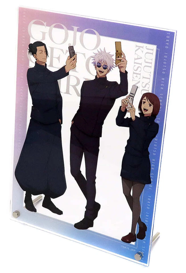 Pannello acrilico Jujutsu Kaisen Geto Gojo Ieiri Juju HONPO 21x30 cm - Immagine 1 di 1