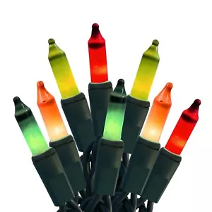 Easter String Lights 100 Count Pastel Mini Decorations Lights with Green Wire - Picture 1 of 5