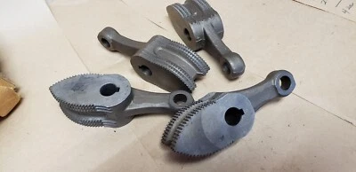 Genuine OEM Ridgid Front Jaw Set for threader 535A  -  new # 66708 / old # 94017 - Image 1 of 4