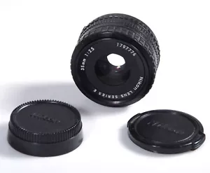 NIKON 2,5 35mm AI-S 35mm/2,5 NIKON F3 FM FE FE2 FM2 FM3A FM10 SERIE E - Foto 1 di 5