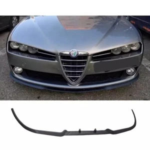 Parachoques delantero estilo Cupra R para Alfa Romeo 159 3 piezas negro mate ABS - Imagen 1 de 6