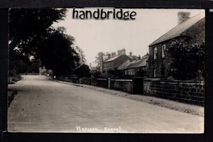 Whalton, Dorfansicht - südwestlich von Morpeth - echte fotografische Postkarte - Bild 1 von 1