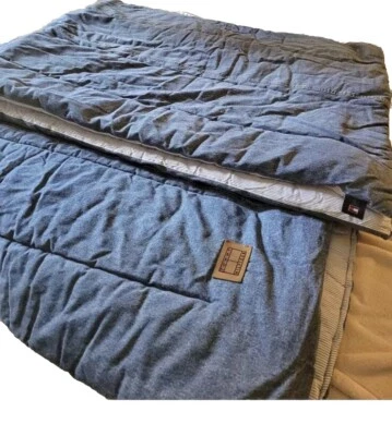 Edredón doble Tommy Hilfiger azul Jean Foto 1 de 4