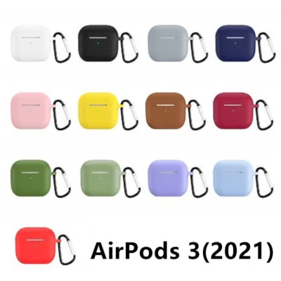 Cover Custodia Protettiva in Silicone per Auricolari Apple AirPods 3（2021）