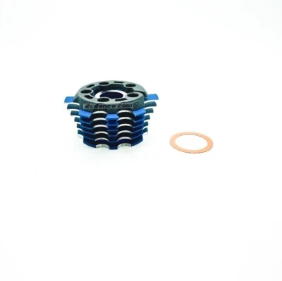TRAXXAS 3.3 NITRO ENGINE COOLING HEAD low profile cut drag racing - Image 1 of 2