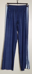 Wear it to Heart Trainingshose blau gestreift weites Bein Größe M Reißverschluss Knöchel - Bild 1 von 11