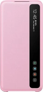 SAMSUNG Galaxy S20 Case, S-View Flip Cover - Pink (US Version) - Picture 1 of 2