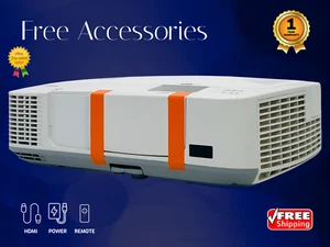 REFURBISHED 3LCD Projector for Photographers, Designers, DJs 3000 ANSI WXGA HDMI - Picture 1 of 15