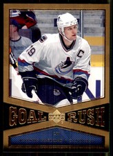 2005-06 Upper Deck Goal Rush Markus Naslund Vancouver Canucks #GR10