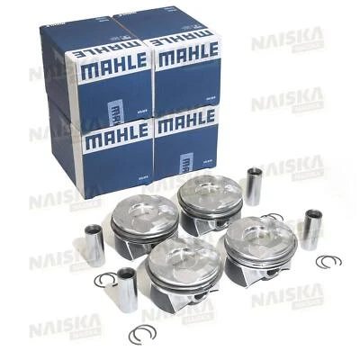 MAHLE 4X Juego de pistones y anillos Φ77+0,5 mm para BMW 116 Mini R56 R55 F20 F21 N13 N18 1,6 Foto 1 de 4