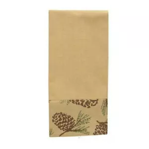 Park Designs Dishtowel Pine Bluff Kitchen Towel Lodge Pine Cone Cabin Decor - Picture 1 of 1