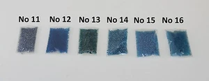 Bag of Seed Beads Blue Baby Blue Dark Blue craft sewing jewellery 11/0 2.1mm - Picture 1 of 1