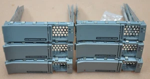 6x CISCO C220 C240 M3 Server 3.5 inch LFF Hard Drive Caddy w/screws 800-37836-01 - Bild 1 von 2