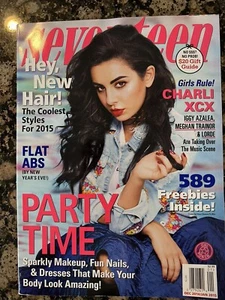 Seventeen Magazine Charli XCX Makeup Nails Dresses Flat Abs Hairstyles 2015 - Picture 1 of 1