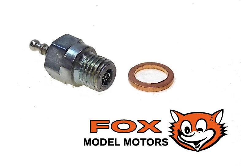 FOX 4201 LONG REACH Standard Series engine GLOW PLUG - Glo Plug made in U.S.A. - Image 1 of 1
