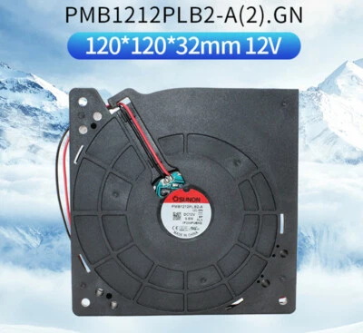 SUNON PMB1212PLB2-A(2).GN 12V 9.8W 12032 Turbo Blower Centrifugal Fan - Image 1 of 4