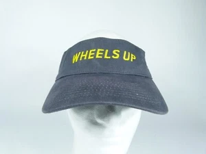 Visiera Wheel Up 8760 On-demand Private Jet Grigio con logo ricamato giallo - Foto 1 di 7