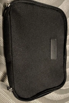 GIORGIO ARMANI черный туалетных принадлежностей сумка мешок дорожный чехол с ((подлинный)) - Изображение 1 из 4