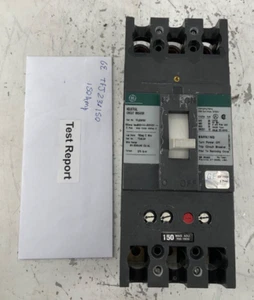 G.E. TFJ236150 CIRCUIT BREAKER 150A 3P 600VAC THERMAL MAG ADJUSTABLE RECON - Picture 1 of 7