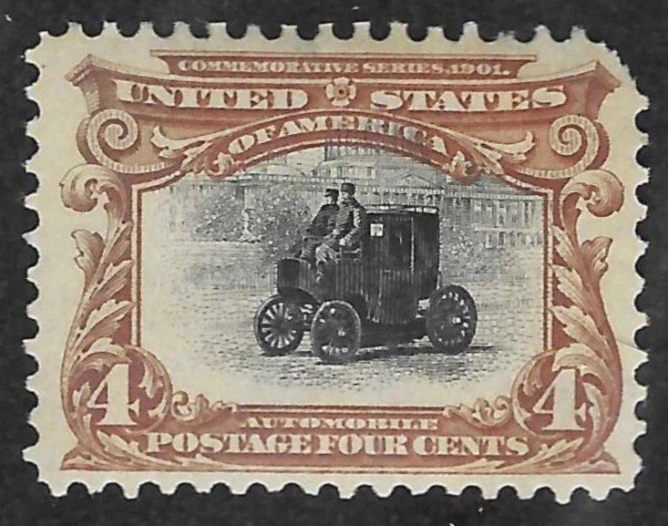 US #296 Mint Hinged 25% of SCV $70.00  **FREE Domestic SHIPPING** - Image 1 of 1