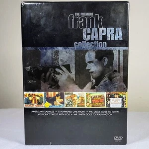 Frank Capra Collection - The Premiere (DVD, 2006) 6-Disc Set, 5 Films & Booklet - Foto 1 di 7