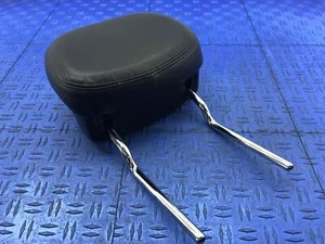 2014-2017 MASERATI QUATTROPORTE FRONT RIGHT LEFT SEAT HEADREST BLACK LEATHER OEM - Picture 1 of 13