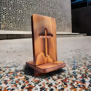 Custom Handmade 🧩 Solid Wood 🪵 Comic Book Display - Phone Holder - CGC Book🔥 - Picture 1 of 5