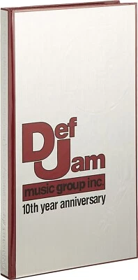 Def Jam Music Group 10th Year Anniversary 1995 4CD Limited Boxset Very Rare! - Image 1 of 4