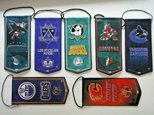 Sports FX NHL Banners Western Conference #2, Team Banners sold Individually -new - Bild 1 von 5