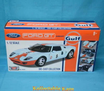 1:12 Motormax - Gulf Collection - Ford GT Concept With Gulf Livery - Image 1 of 3