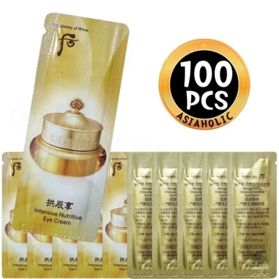The history of Whoo Intensive Nutritive Eye Cream 1ml x 100pcs (100ml)Sample New - Изображение 1 из 4