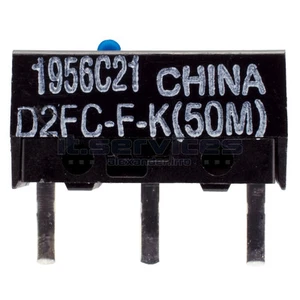 OMRON D2FC-F-7N(50M) D2FC-F-K (50M) Mikroschalter Taster Maustaster 1-5 Stück - Bild 1 von 5