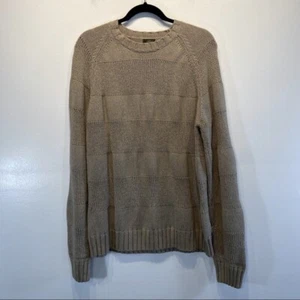 Timberland Long Sleeve Pullover Sweater Men's Chunky Knit Size M Hong Kong Tan - Picture 1 of 7