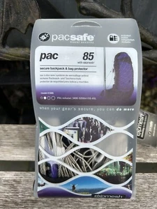 PACSAFE 85 EXOMESH ANTI THEFT BAG PROTECTOR - NEW - 55-85L - Imagen 1 de 3