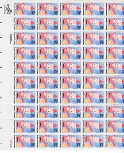 1984 20 cent Christmas Santa Full Sheet of 50 Scott #2108, Mint NH - Picture 1 of 1