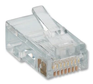 RJ45 8PIN 8P8C CAT5 CAT5e Netzwerkstecker Crimpstecker - Bild 1 von 3
