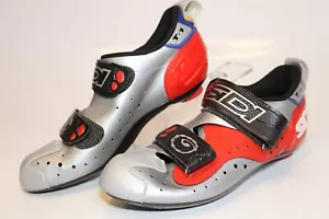 Sidi Womens 38.5 6 T-1 Triathelon Metallic Road Bike Cycling Shoes - Picture 1 of 24