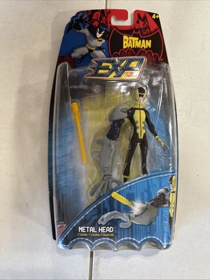 The Batman Shadow Tek Metal Head Extreme figura MOC J5089 Mattel 2006 H73 - Imagem 1 de 2