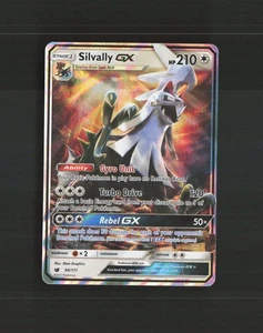 Silvally GX 90/111 Crimson Invasion Ultra Rare Holo Pokemon Card DMG - Picture 1 of 10