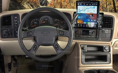 Radio Coche Estéreo Android 13 9.7" Para Chevrolet Silverado 1500HD 2500HD GPS DSP Foto 1 de 4