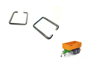 Silberne Karosserie Teile (2) Siku Control 6780 Joskin Kipper Ersatzteil NEU - Picture 1 of 5